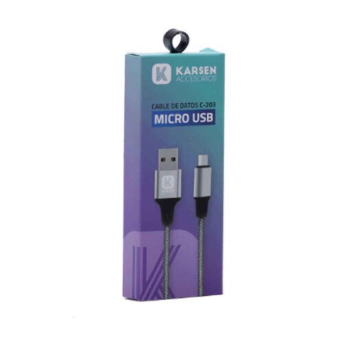 CABLE USB A MICRO USB mobile/KARSEN