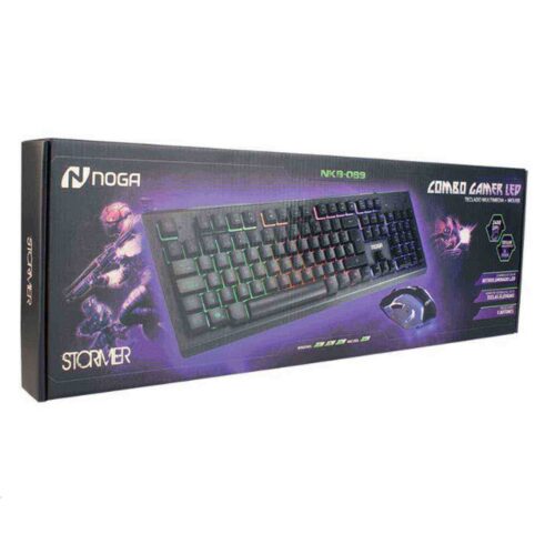 TECLADO + MOUSE GAMER NOGA