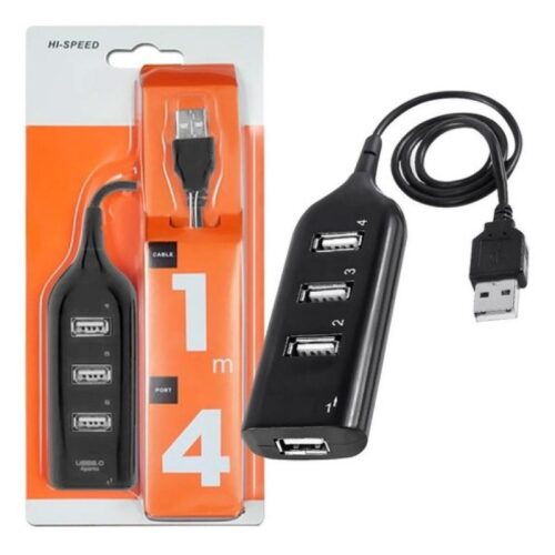 HUB USB 4 PUERTOS 2.0